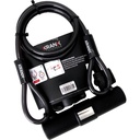KranX Fortress Plus 14mm 265mm U-Lock With Security Cable