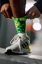 Sox Footwear Neon Slide Yellow Premium Crew Socks 3.webp