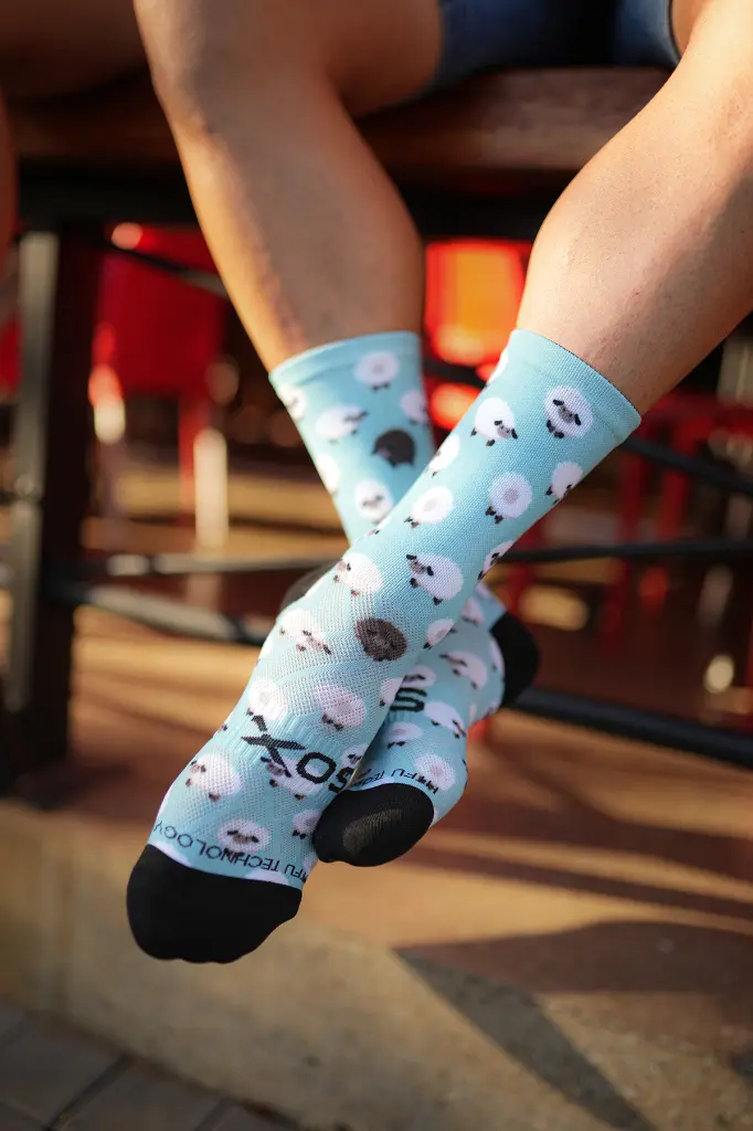 Sox Footwear Sheep Animals Premium Crew Socks 2.webp
