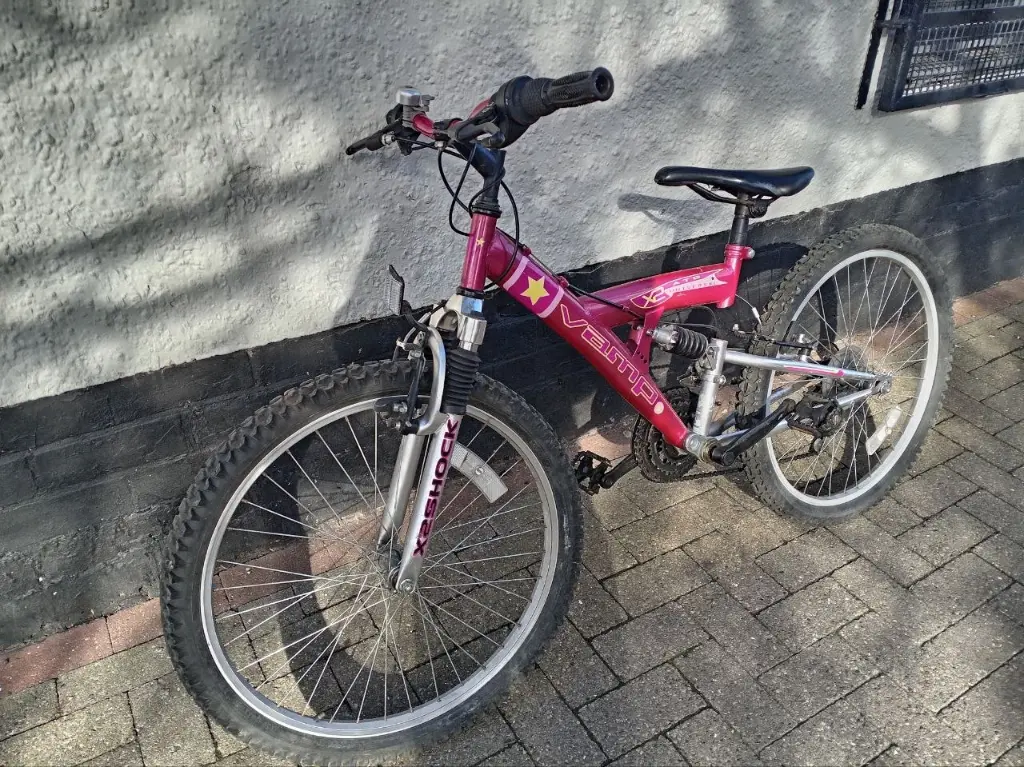 Vamp X2 girls full suspension bike 2.webp