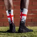 Sox Footwear England Flag Black Premium Crew Socks 3.webp