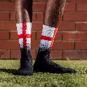 Sox Footwear England Flag Black Premium Crew Socks 2.webp