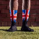 Sox Footwear United Kingdom Flag Black Premium Crew Socks 2.webp