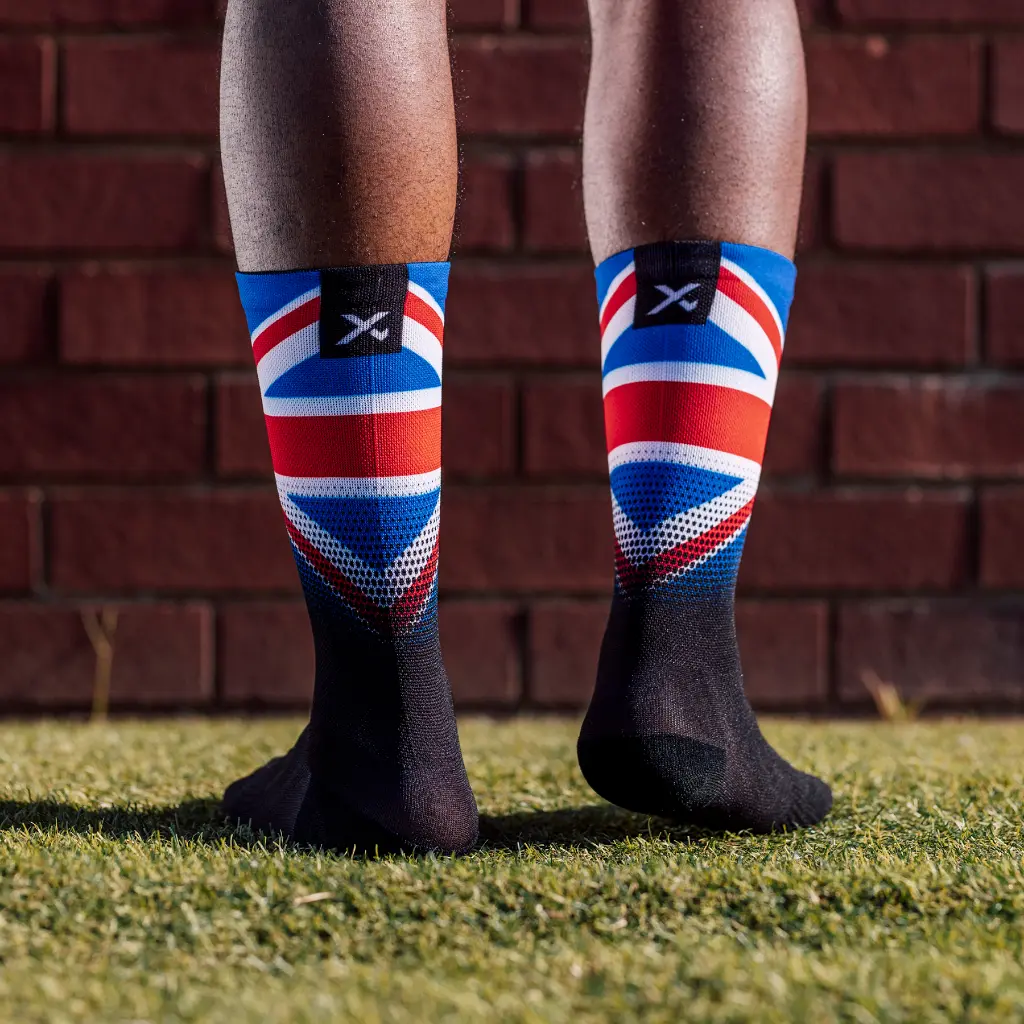 Sox Footwear United Kingdom Flag Black Premium Crew Socks 3.webp