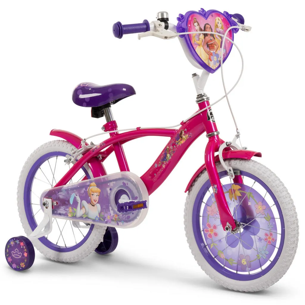 Huffy Disney Princess 16 inch Kids Bike PINK_6.webp