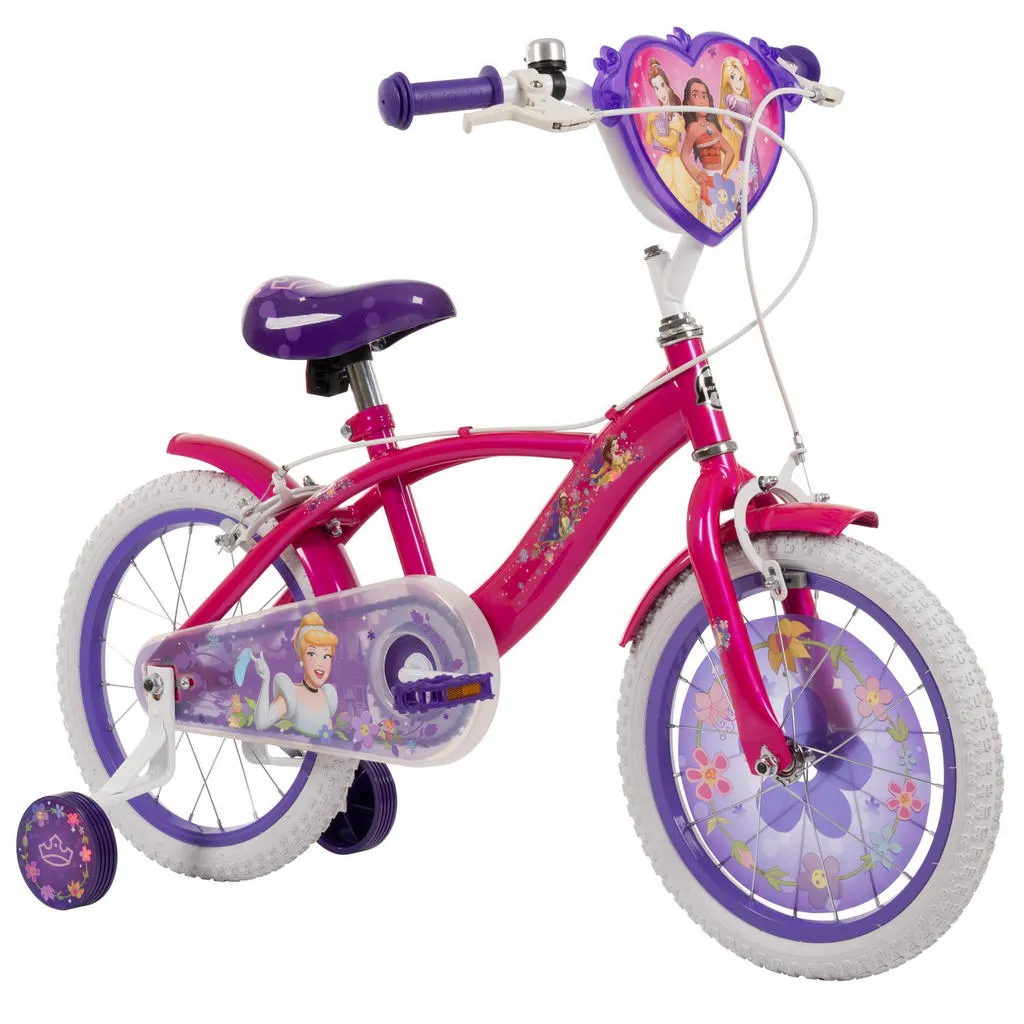 Huffy Disney Princess 16 inch Kids Bike PINK_5.webp