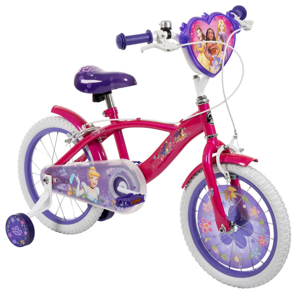 Huffy Disney Princess 16 inch Kids Bike PINK_4.webp