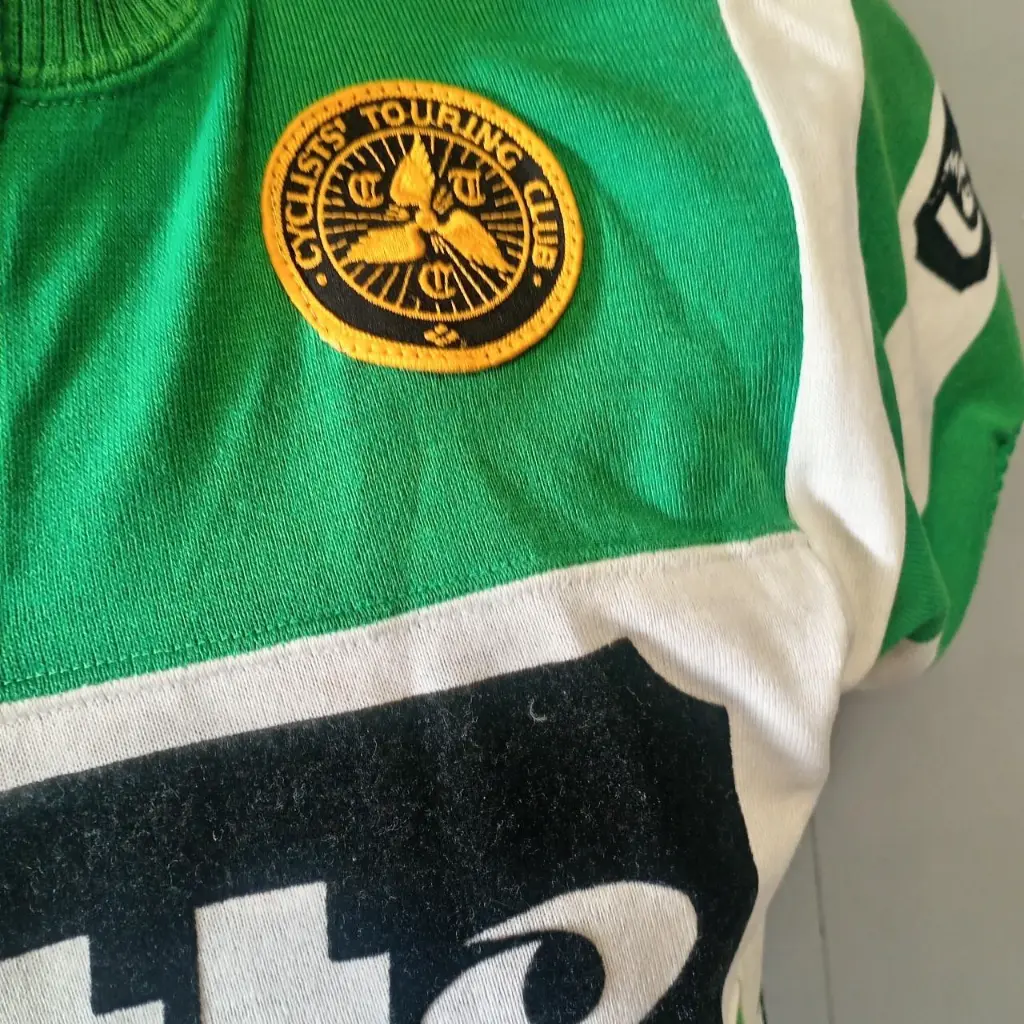 1980s green and white Lotto cycling jersey 4.webp