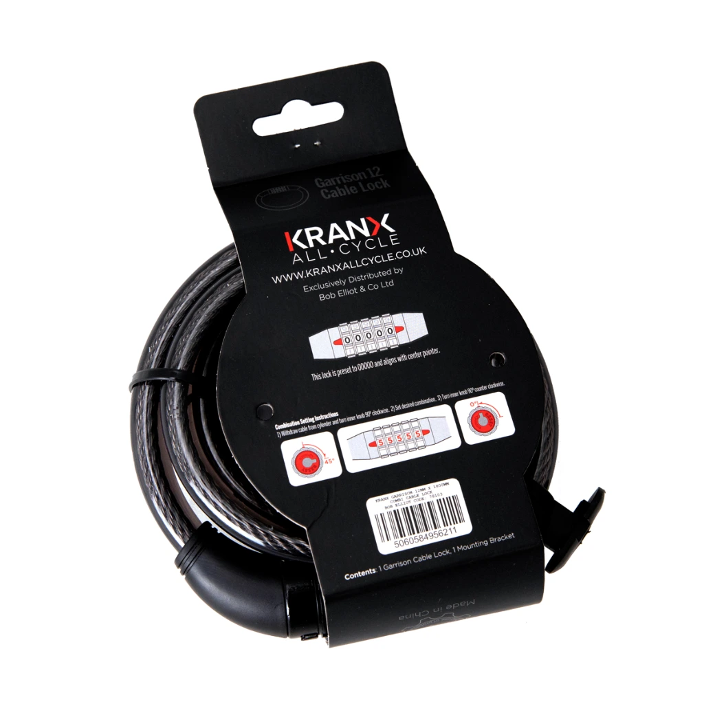 KranX Garrison 12mm x 1800mm Combination Cable Lock 3.webp