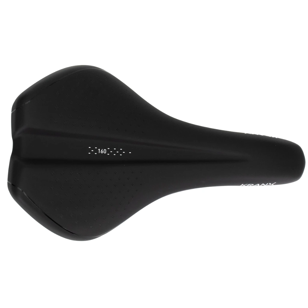 KranX Base 160 Commuter & MTB Saddle in Black 2.webp