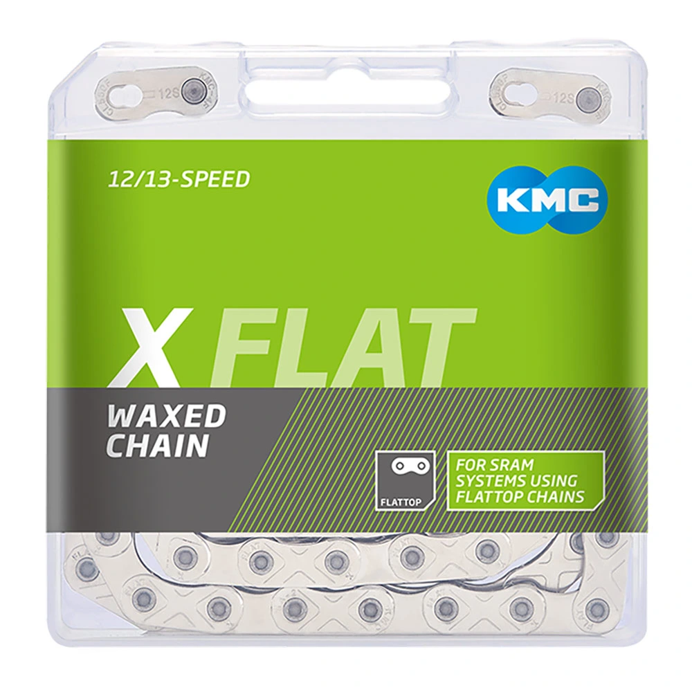 [BXFLATNP26W] X FLAT 12 speed Bike Chain 126 Links Silver SRAM Flattop Systems