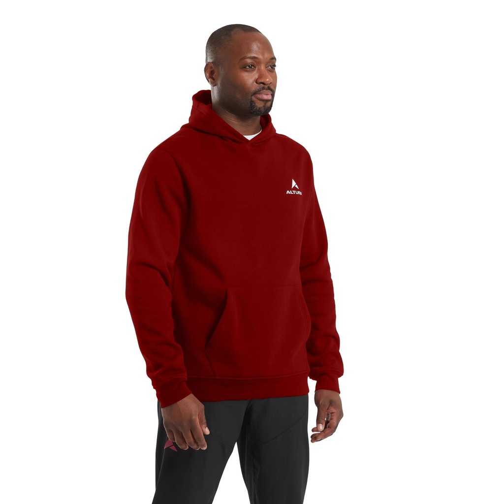 Altura DFTR Hoodie: BRICK RED Large (Man)