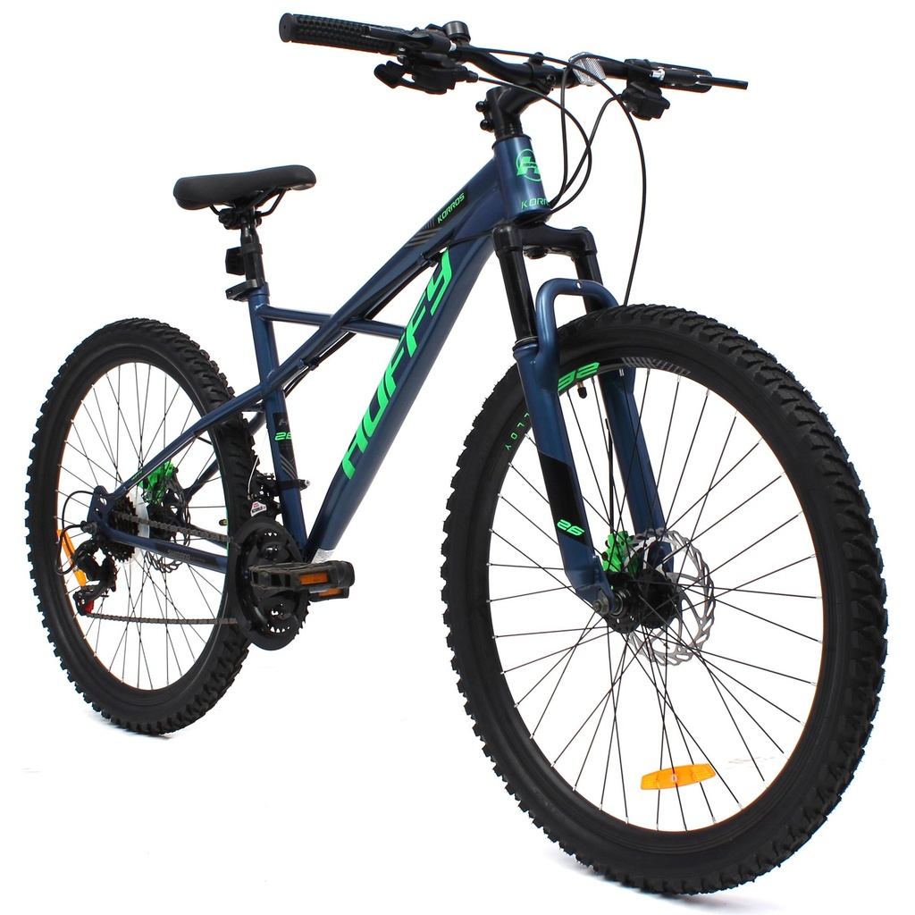 Huffy Korros 26 inch Mountain Bike BLUE/GREEN (13-14 years)