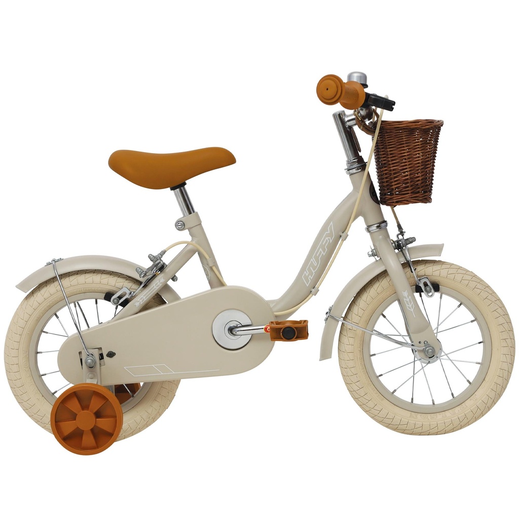 Huffy Vintage 12 inch Kids Bike MATTE GREY (4 years)