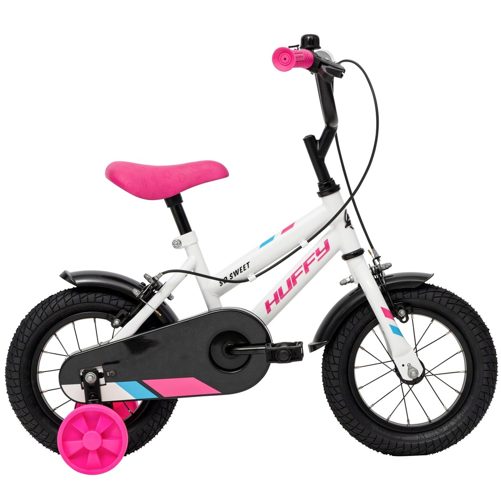 Huffy So Sweet 12 inch Kids Bike GLOSS WHITE (3 years)