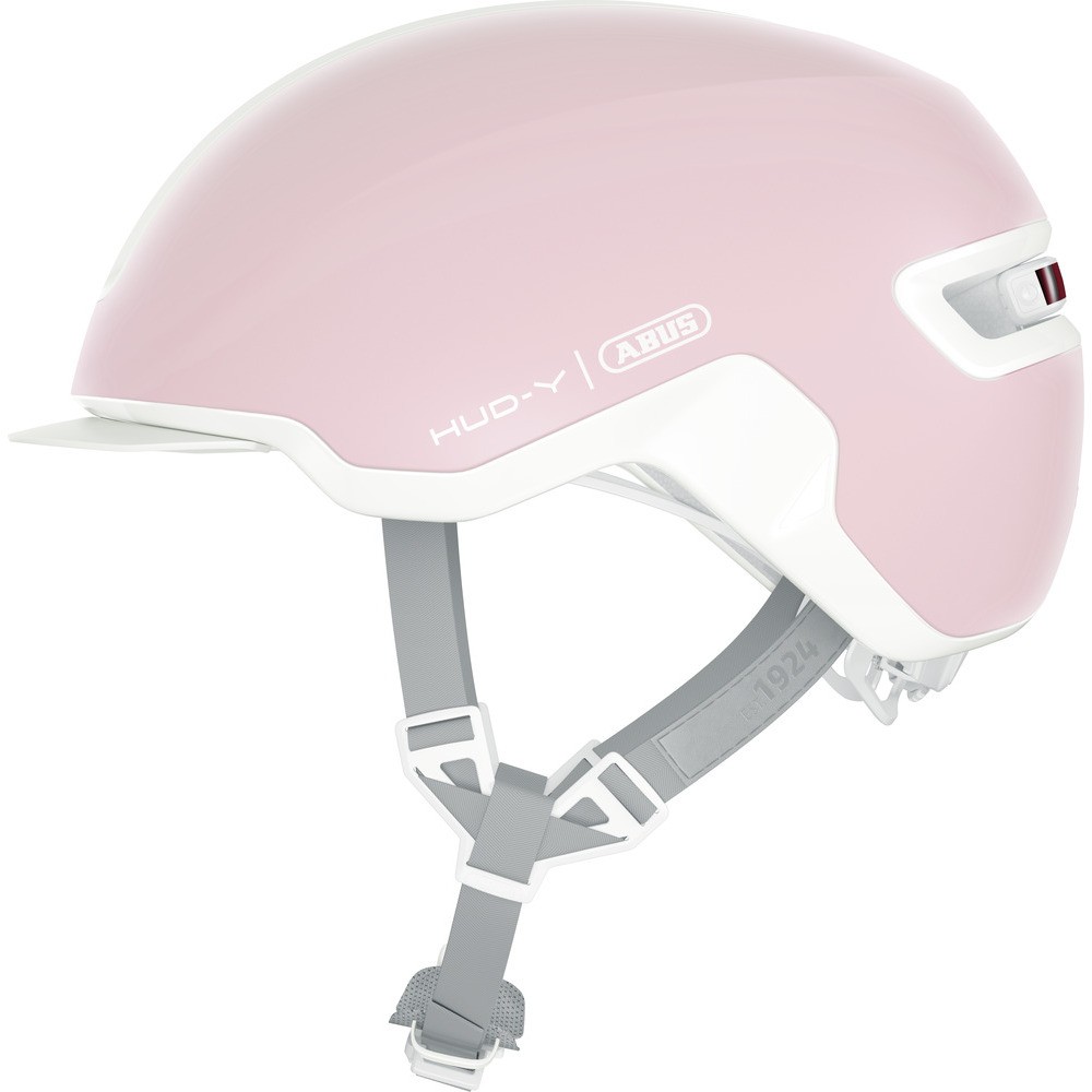 [24114/M] ABUS Hud-Y Pure Urban Bike Helmet in Rose - Medium 54-58cm Girls / Ladies