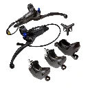 E-Cargo Hydraulic Disc Brake Set 180/180mm
