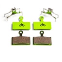 Clarks EVRS852 Organic E-Bike Disc Pads Shimano XTR XT (Carded)