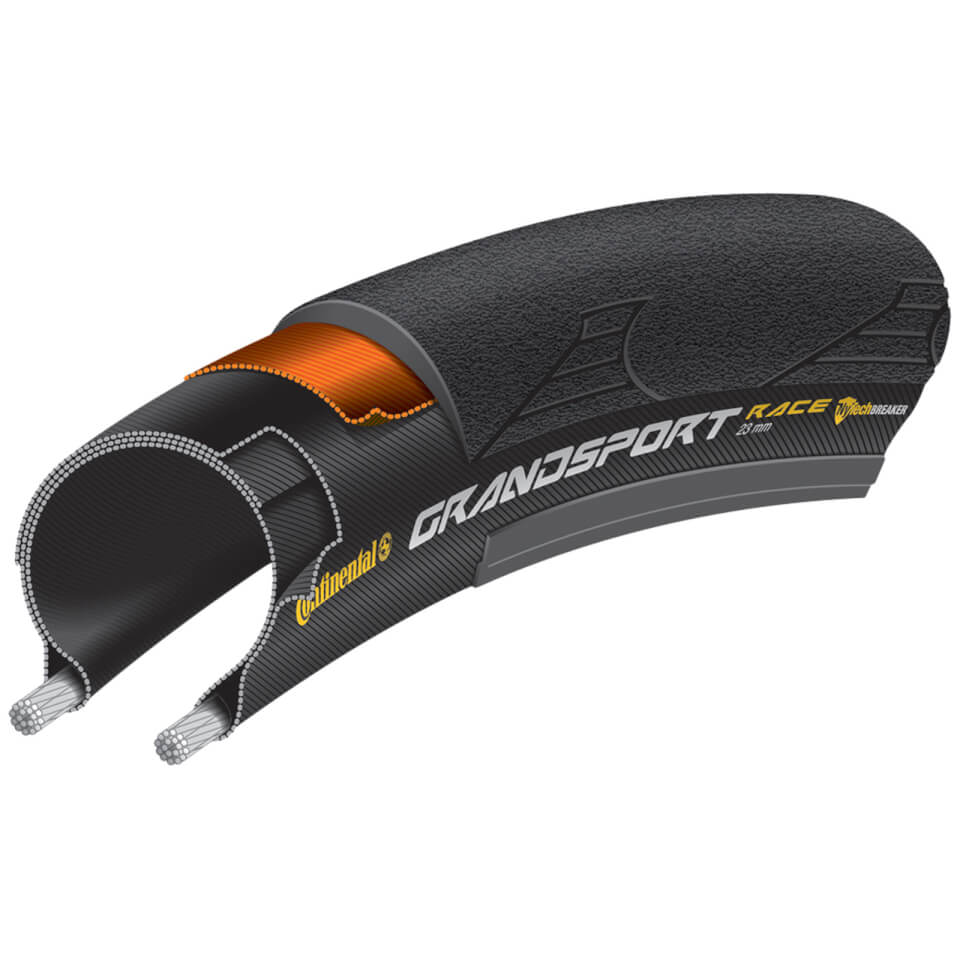 [47672/23] Continental Grand Sport Race 700 x 23mm Folding Tyre in Black