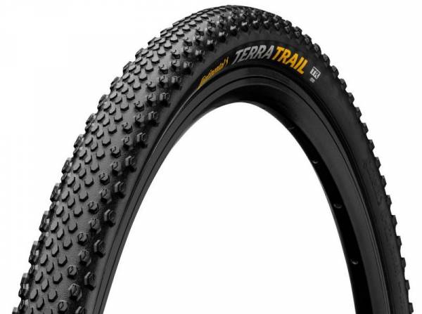 [47827/35] Continental Terra Trail ShieldWall 700c x 35mm Tubeless-Ready Gravel Tyre in Black (Folding)