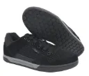 FLR Congo Suede Leather Flat Line Shoe in Black - Size 12 UK 47 EU