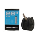 26 x 1.25/1.75" - 590 x 37 inner tube Schrader -Impac AV26 Slim
