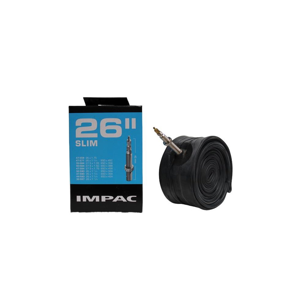 Impac SV26 Slim - 26 inch x 1.25/1.75" - inner tube Presta valve