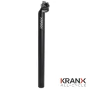 30.8mm KranX Micro Alloy 400mm 12mm Offset Seatpost in Black