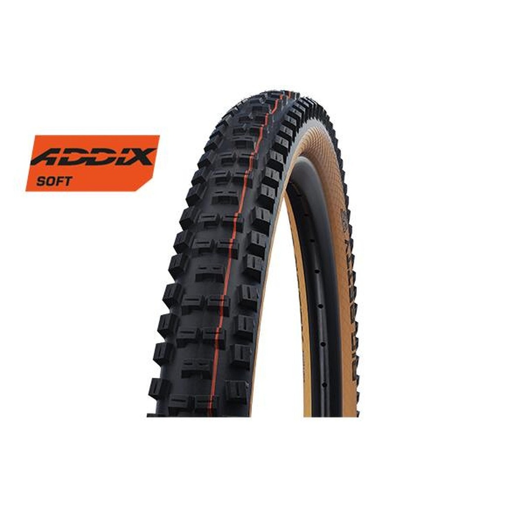 Schwalbe Big Betty Evolution Soft Super Gravity TLE Tyre in Black/Bronze 27.5 inch x 2.40