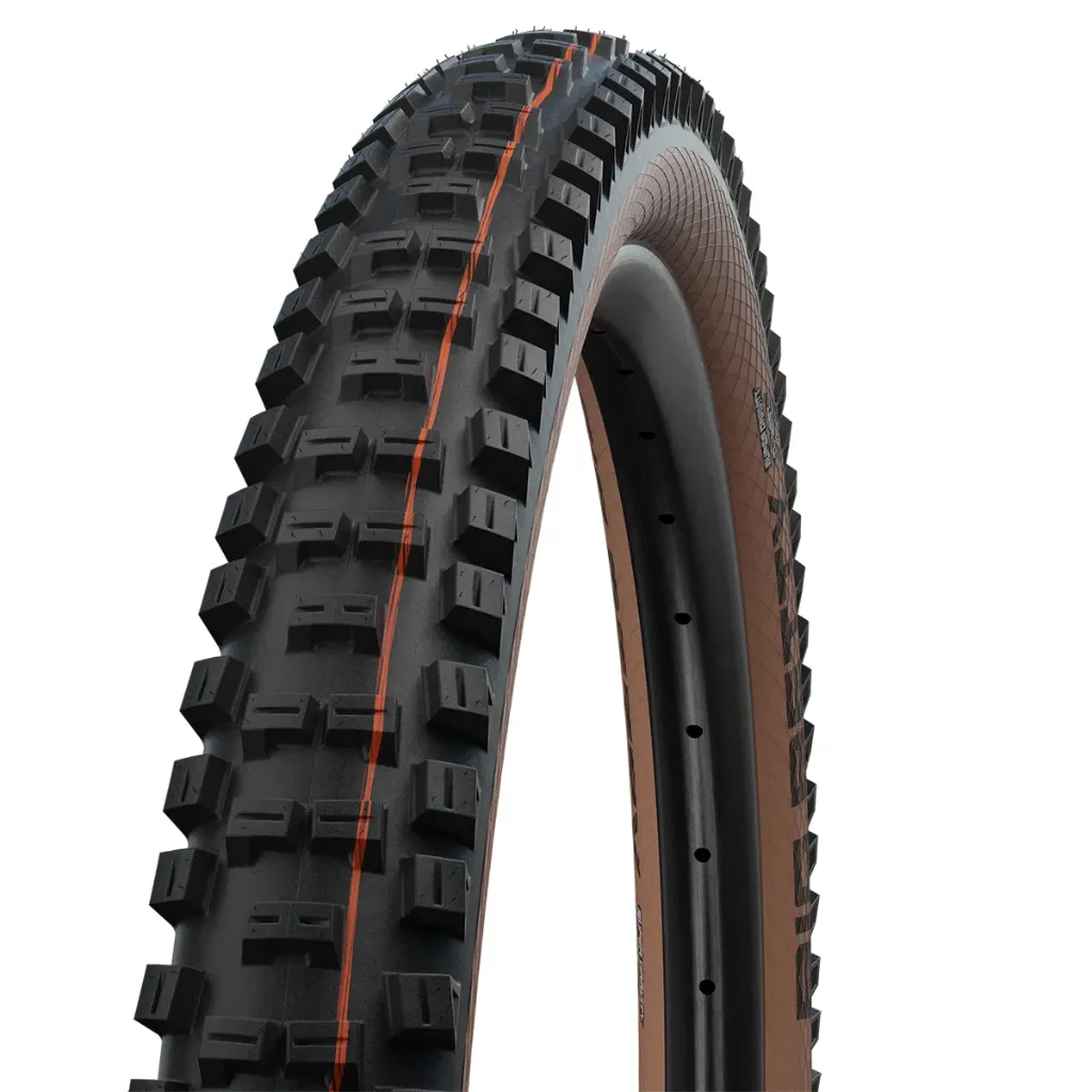 Schwalbe Big Betty Evolution Soft Super Gravity TLE Tyre in Black/Bronze 29 inch x 2.40