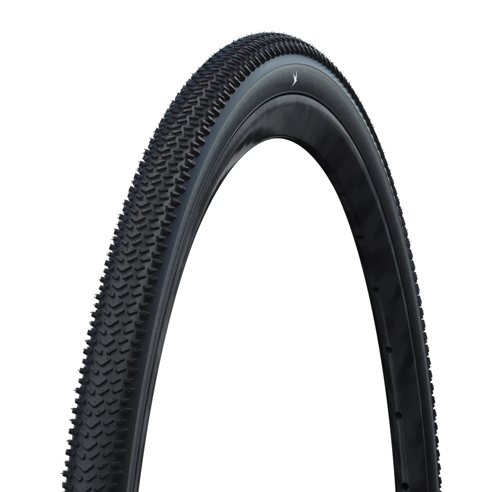 [46727/40] Schwalbe G-One R Pro Super Race Evo V-Guard TLE Gravel Tyre in Black 700 x 40mm