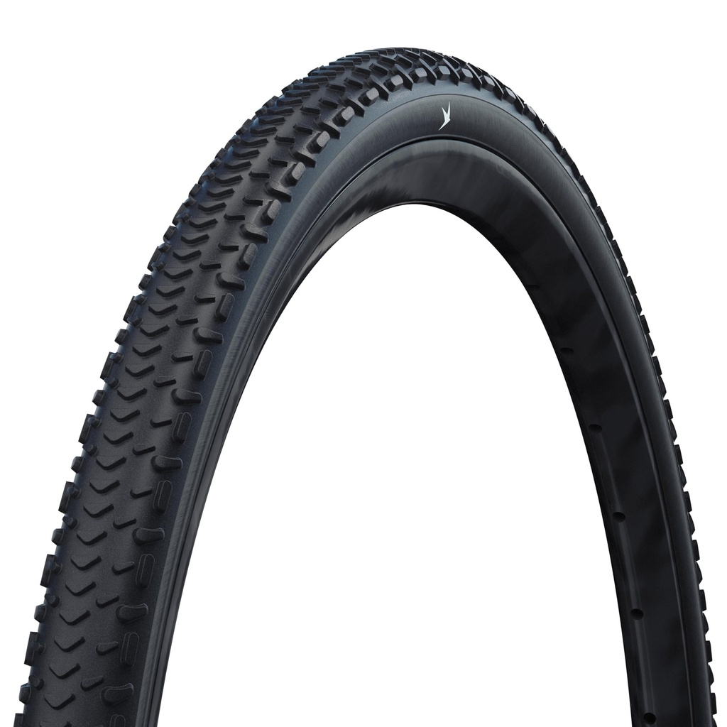 Schwalbe G-One RX Pro Super Race Evo V-Guard TLR Gravel Tyre in Black (Folding) - 700 x 40mm
