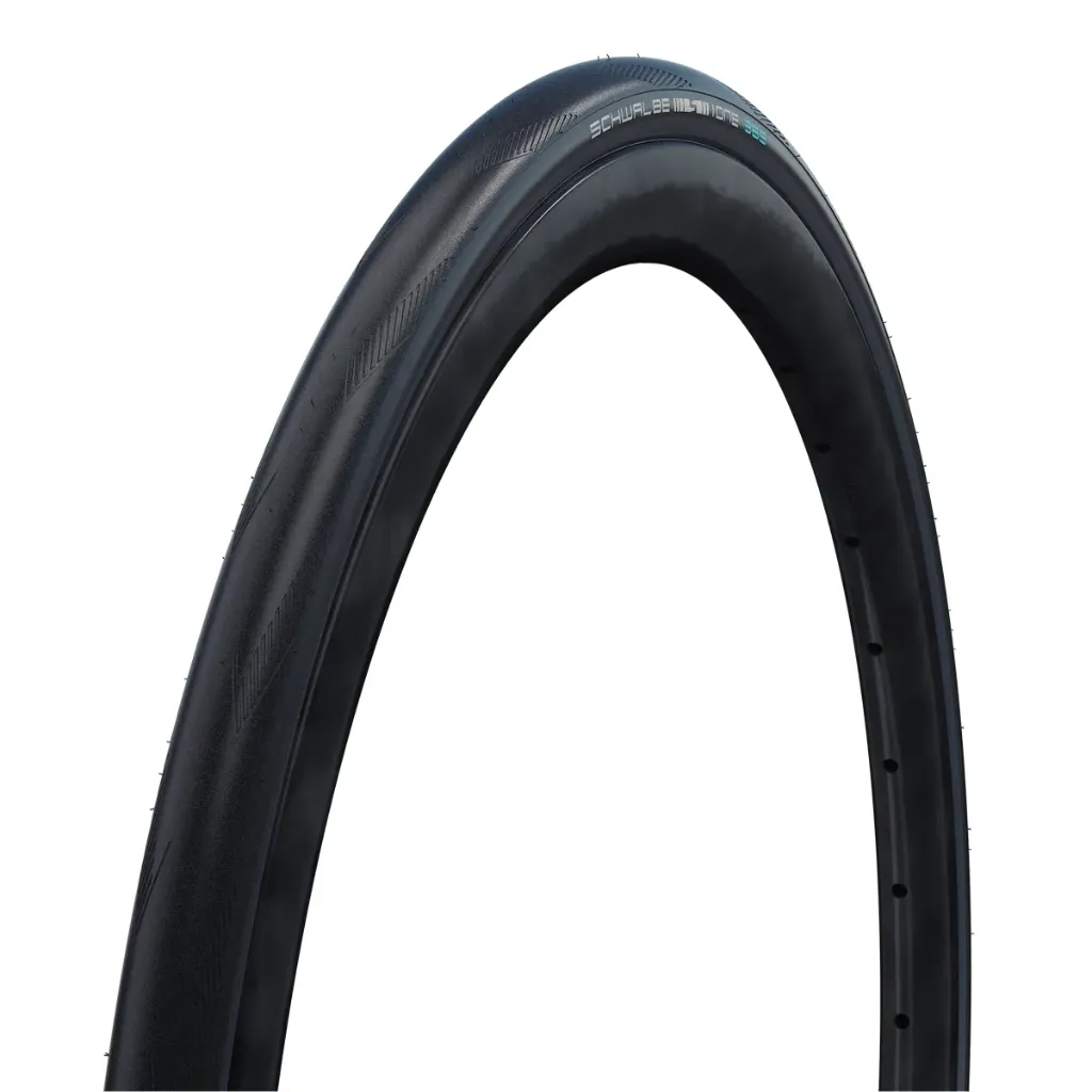 Schwalbe One 365 Performance Road Race Tyre in Black/Reflex 700 x 25mm