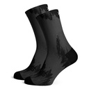 Sox Footwear Black Gravel Minimalist Premium Crew Socks - Medium UK 4-8