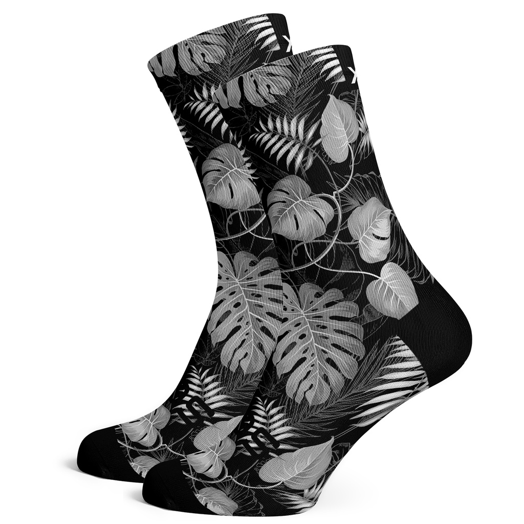Sox Footwear Dark Night Mono-Chrome Premium Crew Socks - Medium UK 4-8