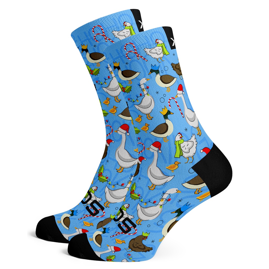 Sox Footwear Festive Flock Premium Crew Socks - Medium UK 4-8
