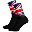 Sox Footwear United Kingdom Flag Black Premium Crew Socks - Medium UK 4-7