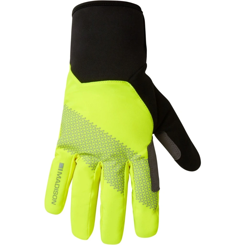 Stellar Reflective Waterproof Thermal Gloves black / hi-viz yellow - small