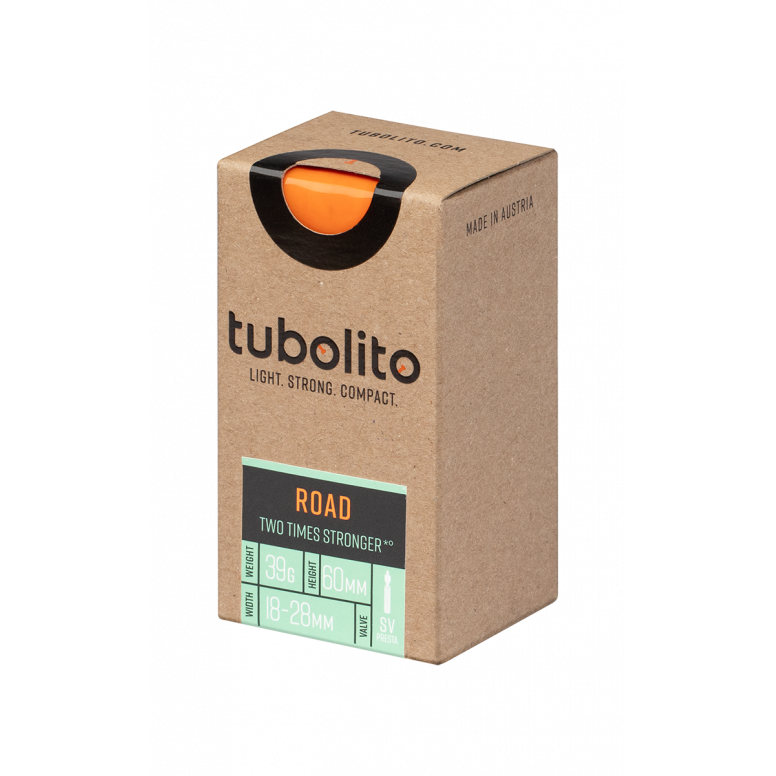 Tubilito 700 x 32c Inner Tube Road Bike 2 Times Stronger