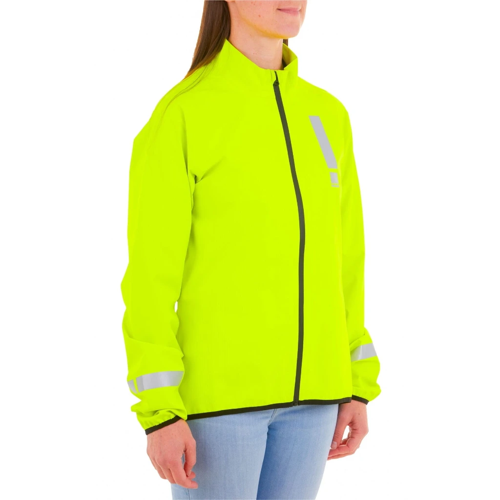 Women's Reflect Waterproof Jacket - Hi-Viz Yellow - Size 16