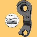 Derailleur Mech Gear Hanger GH-249 Bulls (direct mnt M12 1.75) Repair or Spare