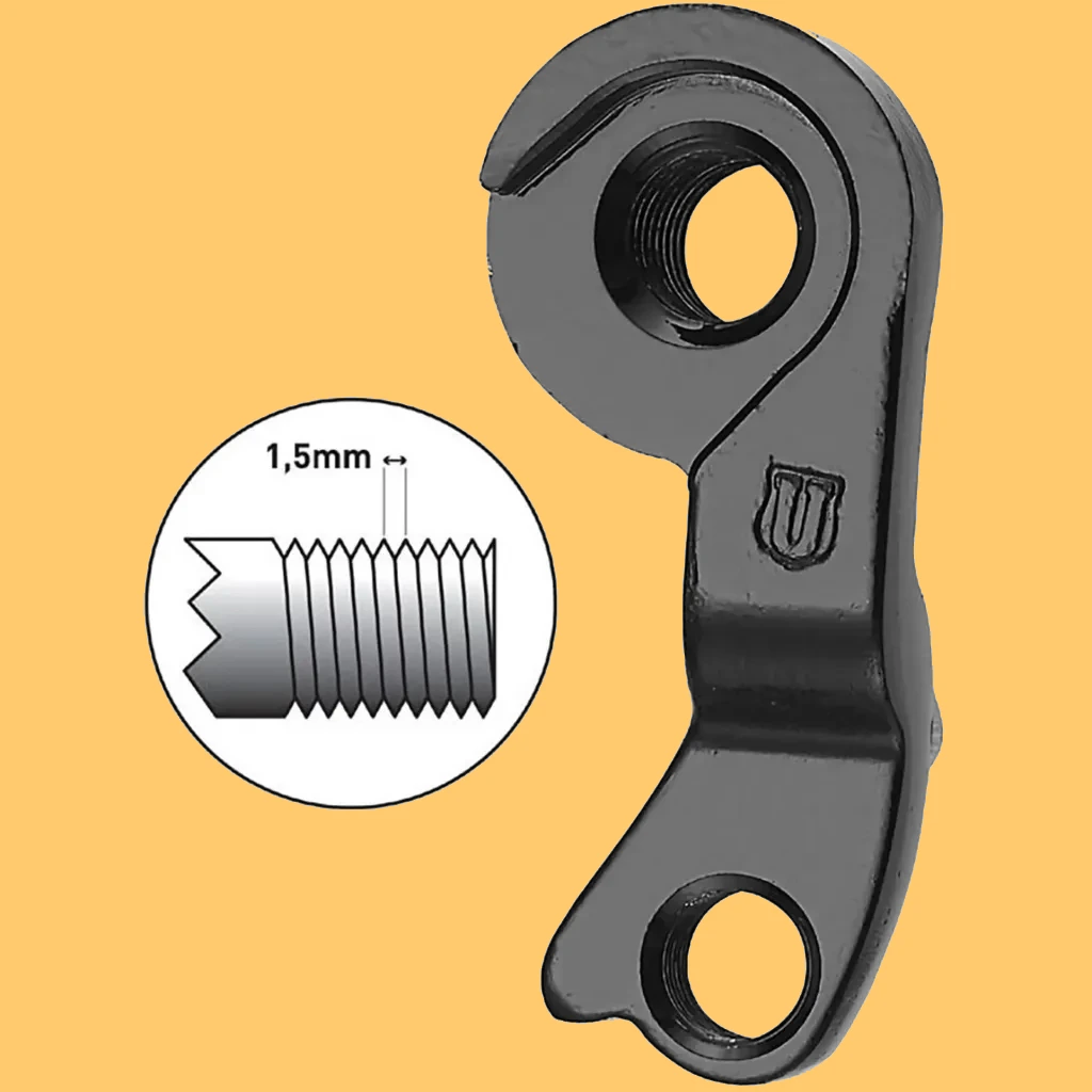 [GH-250] Derailleur Mech Gear Hanger GH-250 Bulls (direct mount M12 1.5) Repair or Spare