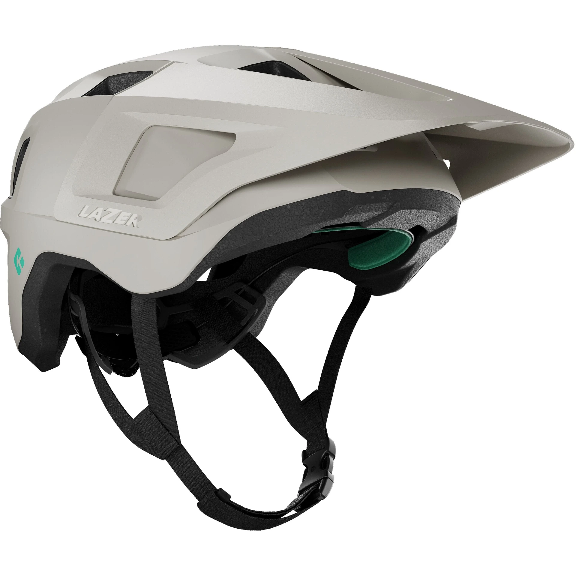 Lupo KinetiCore Bike Helmet Matt White Stone Uni-Adult 55 - 61cm