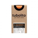 Tubolito S-Tubo CX/Gravel 42mm Presta Valve in Orange 700C 29inch 27.5inch 32-50mm