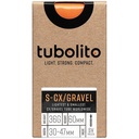 Tubolito S-Tubo CX/Gravel 60mm Presta Valve in Orange 700C 29inch 27.5inch 32-50mm