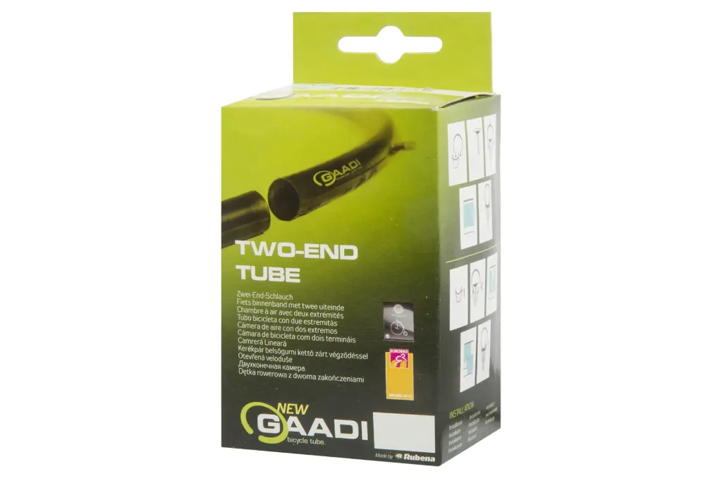 GAADI 700 x 32/35c (32/37-622) Two-End Inner Tube - Presta