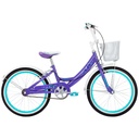 Huffy Girly Girl 20 inch Kids Bike GLOSS PURPLE 