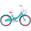 Huffy Girly Girl 20 inch Kids Bike AQUA BLUE
