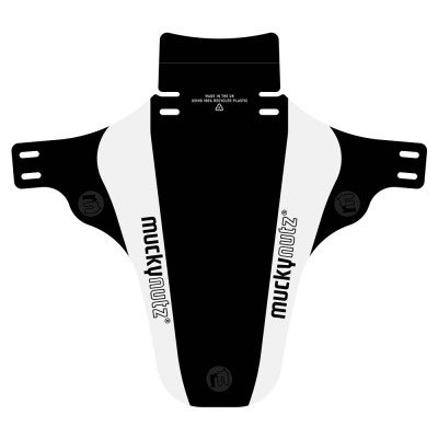 Mucky Nutz Face Fender Front Mudguard - White
