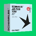 Air Plus 20 inch x 1.50-2.50 inner tube 40mm Presta valve SV7-AP Schwalbe